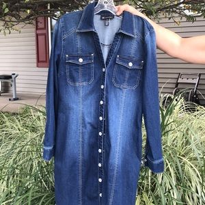 INC size 12 denim dress